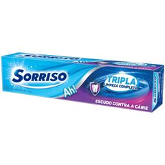 CREME DENTAL SORRISO TRIPLA LIMPEZA COMPLETA 70G