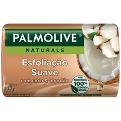 SABONETE PALMOLIVE NATURALS  ESFOLIACAO SUAVE COCO 85G