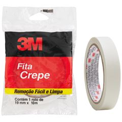 FITA CREPE ROLO SCOTCH 12MMX10M FLOW PACK