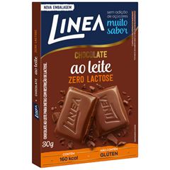 CHOCOLATE LINEA AO LEITE ZERO LACTOSE 30G
