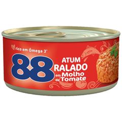 ATUM 88 RALADO MOLHO DE TOMATE 140G 