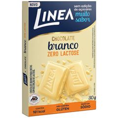 CHOCOLATE LINEA BRANCO ZERO LACTOSE 30G