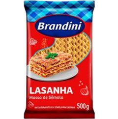 LASANHA SECA SEMOLA BRANDINI 500G