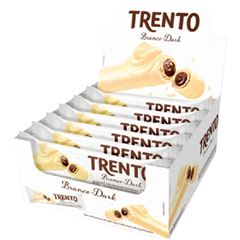 TRENTO CHOCOLATE BRANCO DISPLAY 16X32G