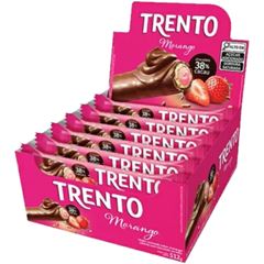 TRENTO CHOCOLATE  MORANGO DISPLAY 16X32G