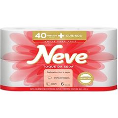 PAPEL HIGIÊNICO NEVE TOQUE SEDA 40M