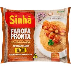 FAROFA PRONTA SINHA BACON 250G